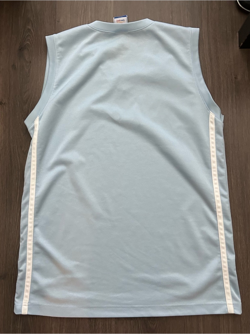 2002 FIFA World Cup Korea Japan Light Blue Sleeveless Jersey - Picture 3 of 4